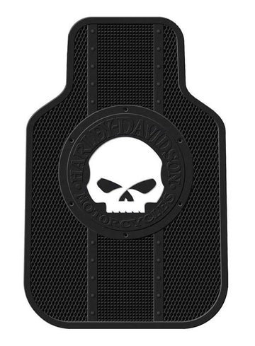 Harley-Davidson® Willie G Skull Universal-Fit Front Floor Mats - Set of 2, 1540