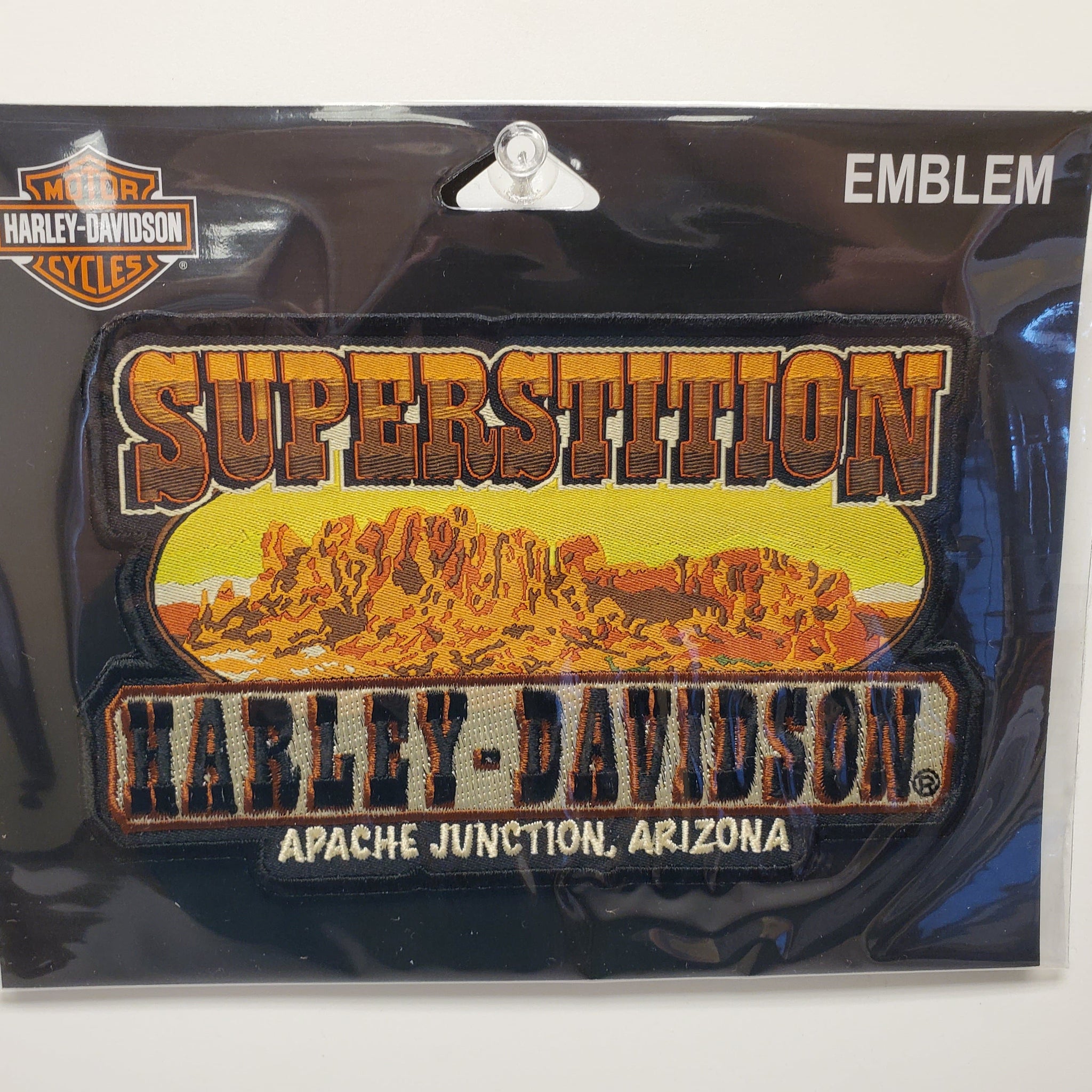 Superstition Harley-Davidson® Embroidered Dealership Logo Emblem Patch