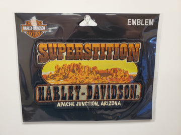 Superstition Harley-Davidson® Embroidered Dealership Logo Emblem Patch