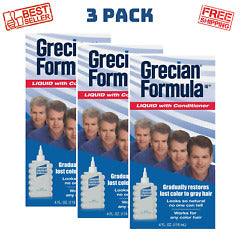 ( Pack of 3 ) Grecian Formula 16 Hair Color With Conditioner For Men 4 fl Oz