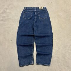 Vintage 90s Levi’s Silvertab Baggy Fit Denim Jeans Mens 36x31 Medium Wash Skate