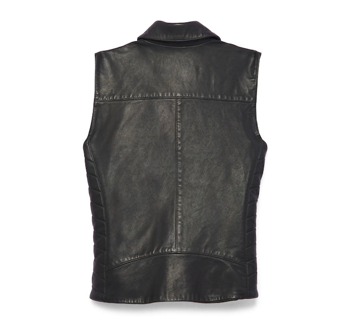 Harley-Davidson® Women's Electric Leather Vest, 97040-22VW