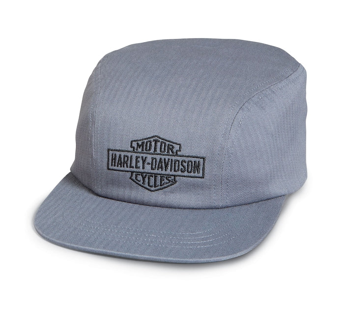 Harley-Davidson® Men's Bar & Shield Mechanic Cap - Storm Blue 97607-23VM