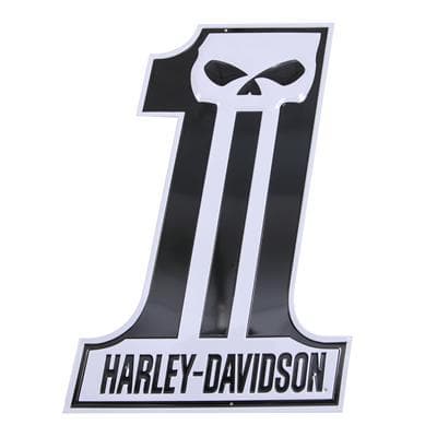 Harley-Davidson® Dark Custom #1 Die-Cut and Embossed Magnet, 2010522