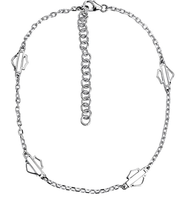 Harley-Davidson® Women's Open Bar & Shield Anklet, HDA0009