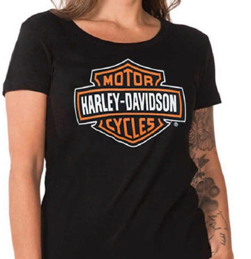 Harley-Davidson® Bar & Shield Emblem Dream Catcher Short Sleeve Tee, Black