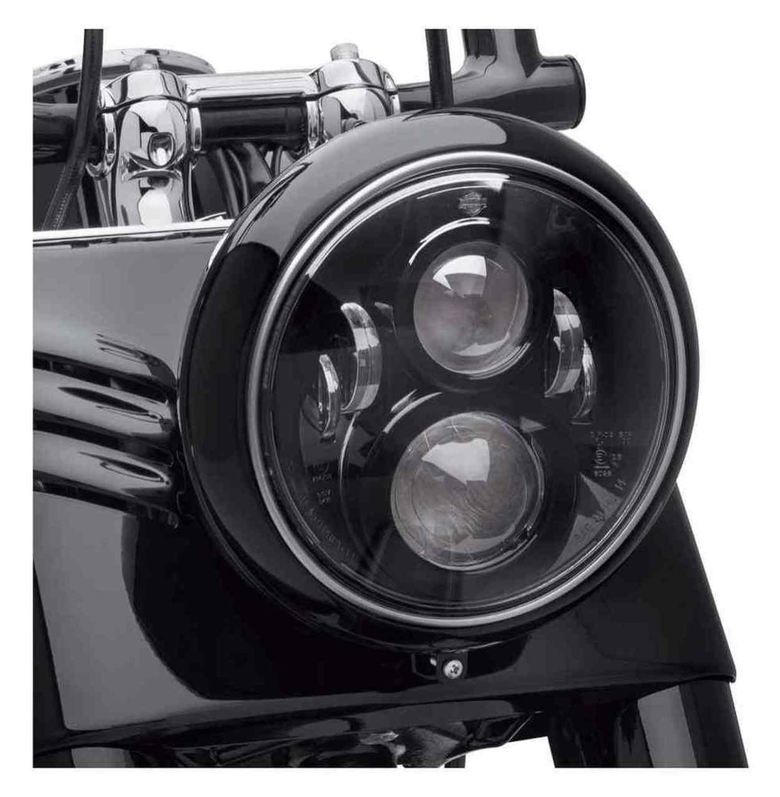 Harley-Davidson® 7" Daymaker Projector LED Headlamp - Gloss Black, 67700266