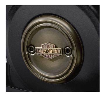 Harley-Davidson® Brass Finish Left Side Medallion - Fits XG Models, 25800091