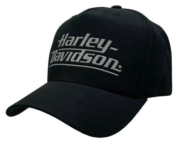 Harley-Davidson® Reflective H-D Curved Bill Snapback Adjustable Baseball Cap