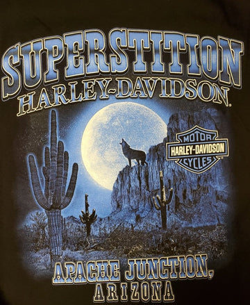 Harley-Davidson® Men's Bar & Shield Coyote Moon Long Sleeve Tee