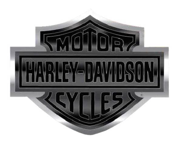 Harley-Davidson® Bar & Shield Logo Bendable Aluminum Decal,  CG41713