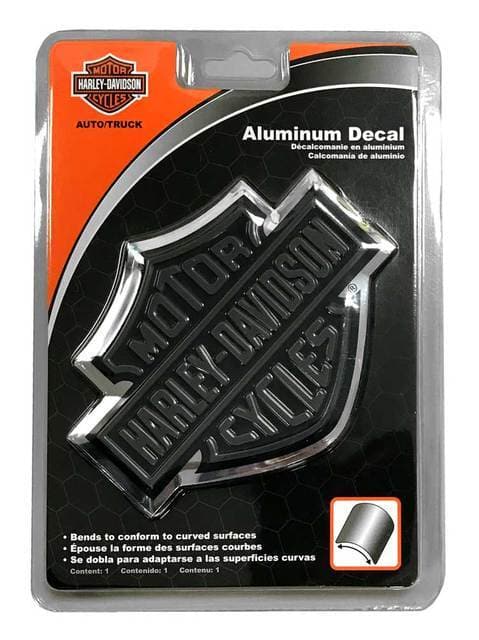 Harley-Davidson® Bar & Shield Logo Bendable Aluminum Decal,  CG41713