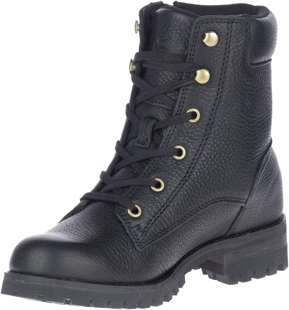 Harley-Davidson® Women's Nolana 6-Inch Black Motorcycle Boots, D84766