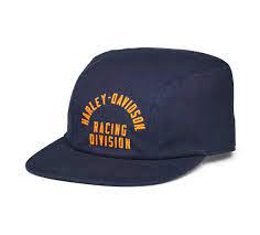 Harley-Davidson Men's Racing Cap, Blue - 97668-22VM