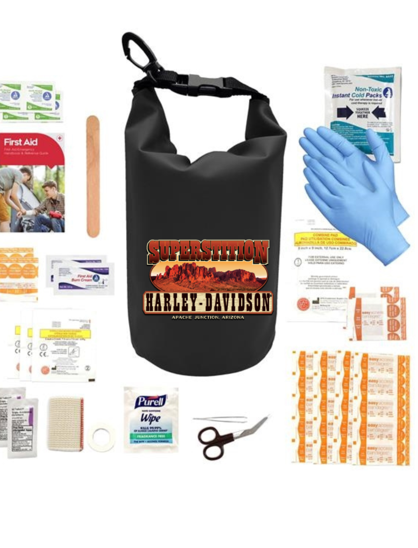 Superstition Harley-Davidson® Dealership Logo First Aid Kit