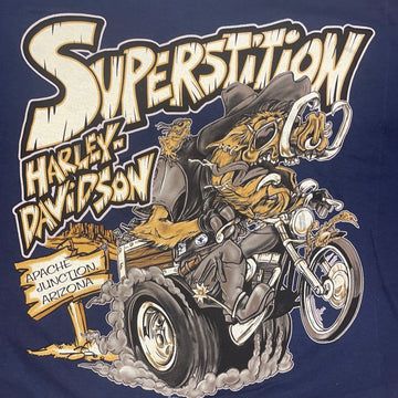 Harley-Davidson® Men's Fink Hog Long Sleeve T-Shirt, Navy