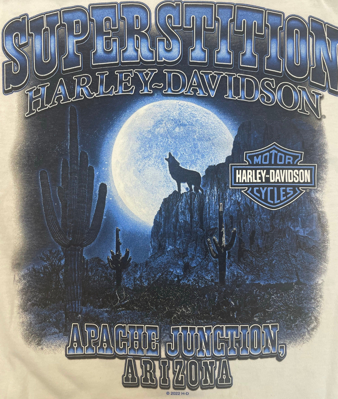 Harley-Davidson® Men's Bar & Shield Coyote Moon Long Sleeve Tee